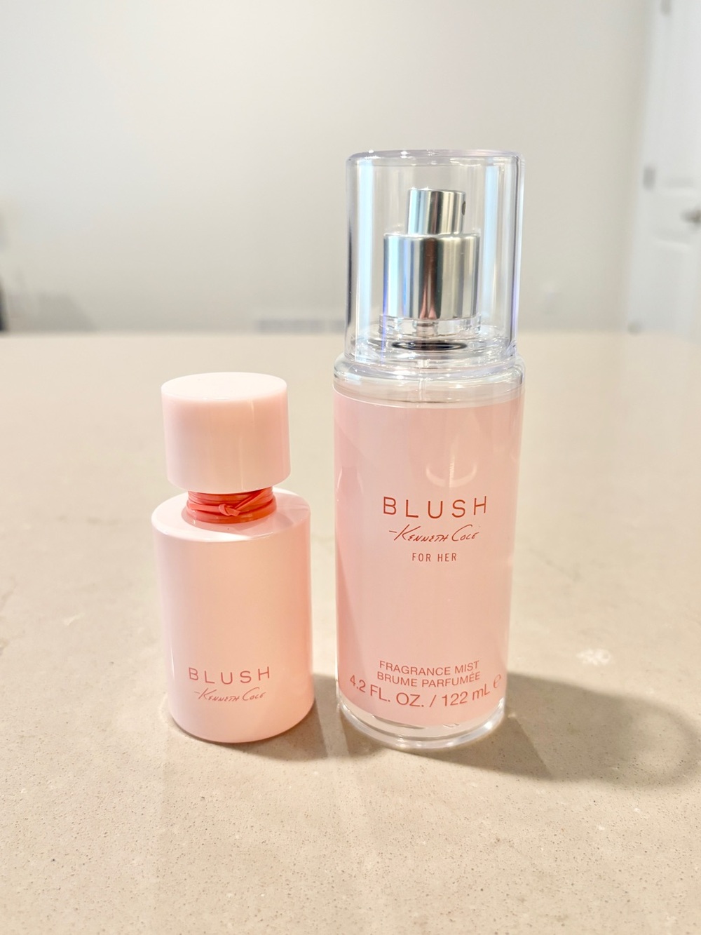 Kenneth Cole Blush Mini EDP & 4.2 oz Fragrance Mist Set New